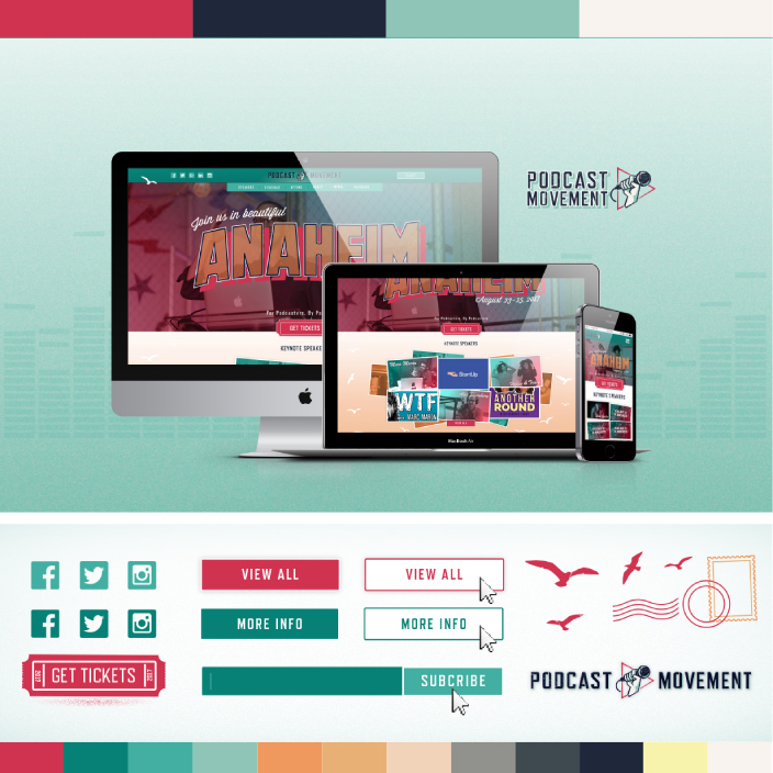 Podcast UI Graphic | Square 205 | Denton TX